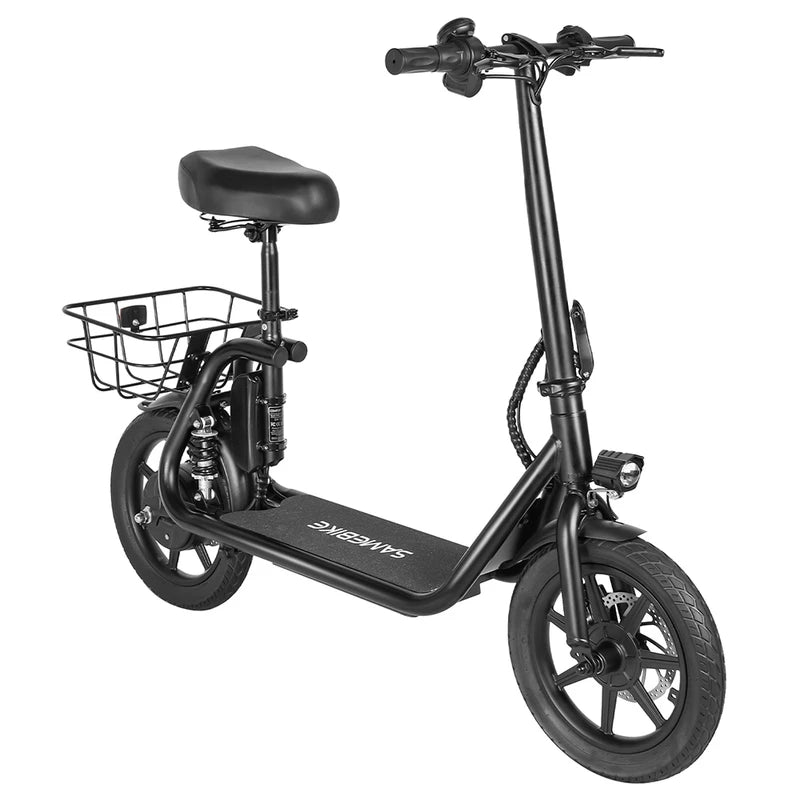 SAMEBIKE SM-C01 Faltbarer Elektroroller mit Sitz 350W