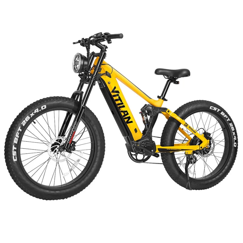 Vitilan T7 Elektro-Mountainbike, 750 W, Bafang-Motor, 48 V, 20 Ah Akku