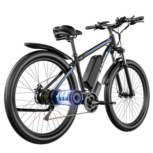 E·Bycco E8 Elektrofahrrad, 750-W-Motor, 48 V, 17,5 Ah