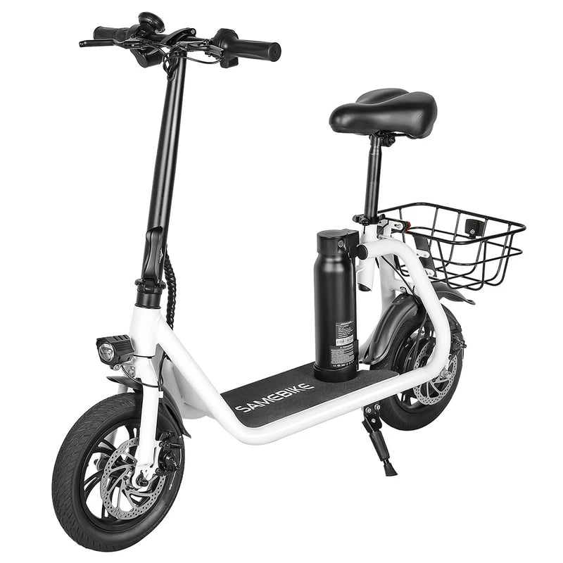 SAMEBIKE SM-C01 Faltbarer Elektroroller mit Sitz 350W