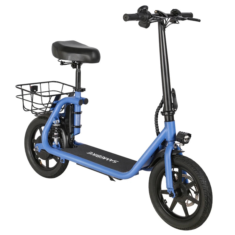 SAMEBIKE SM-C01 Faltbarer Elektroroller mit Sitz 350W