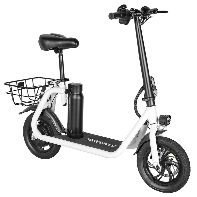 SAMEBIKE SM-C01 Faltbarer Elektroroller mit Sitz 350W