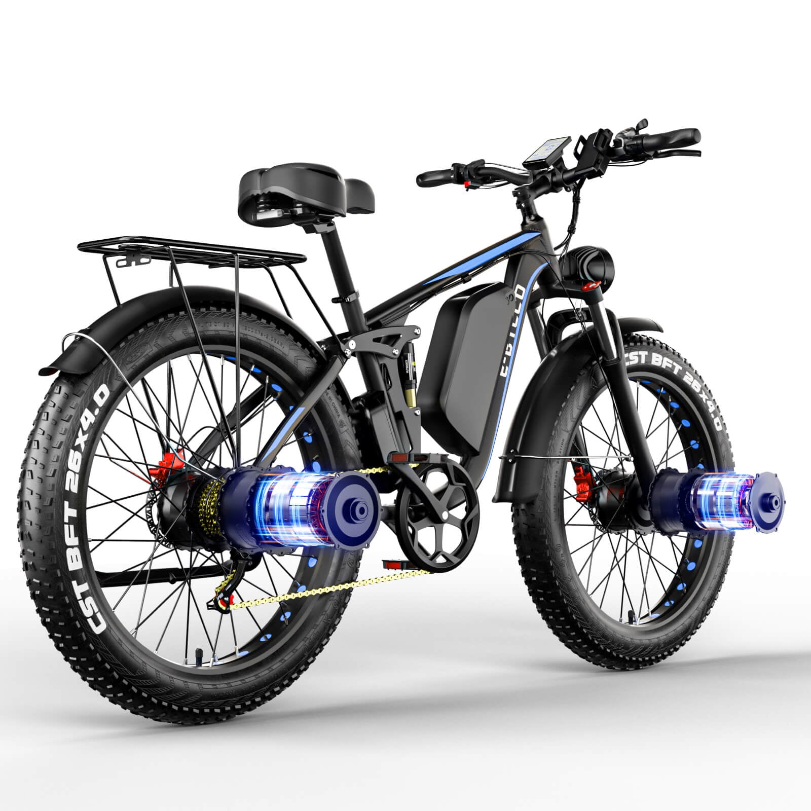 E-BYCCO EB7PRO Elektrofahrrad 3000W PEAK 52V23Ah 