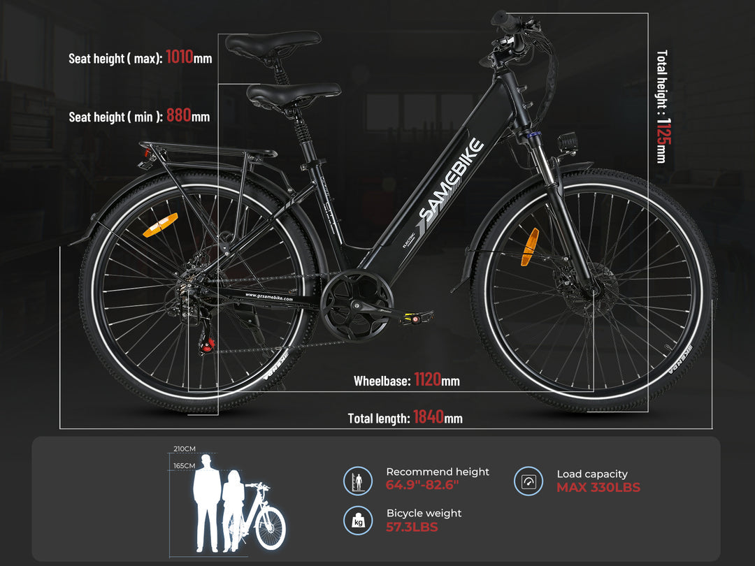 Samebike RS-A01 PRO Elektrofahrrad 15Ah