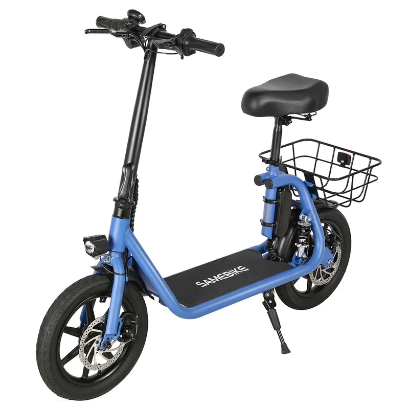 SAMEBIKE SM-C01 Faltbarer Elektroroller mit Sitz 350W